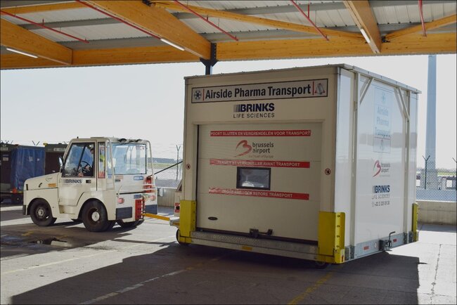 Brussels Airport is a world champion vaccine handler