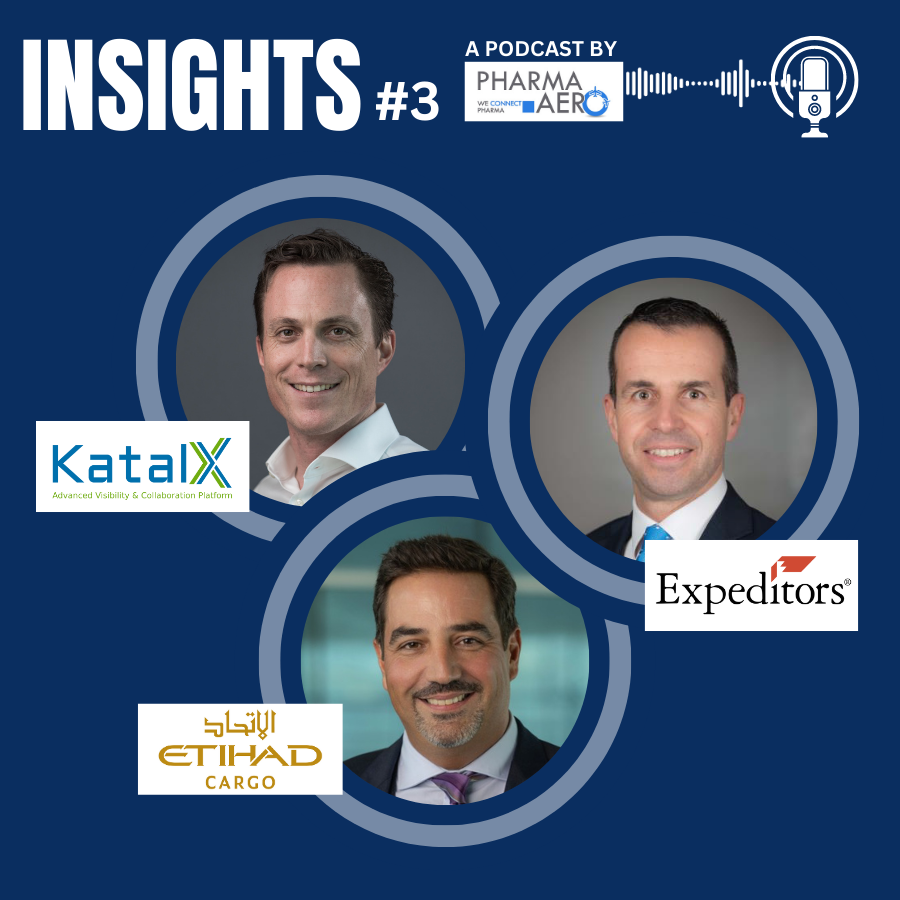 “Insights” Podcast #3 | Tune in for our latest episode on Sustainability featuring KatalX, Etihad Cargo and Expeditors