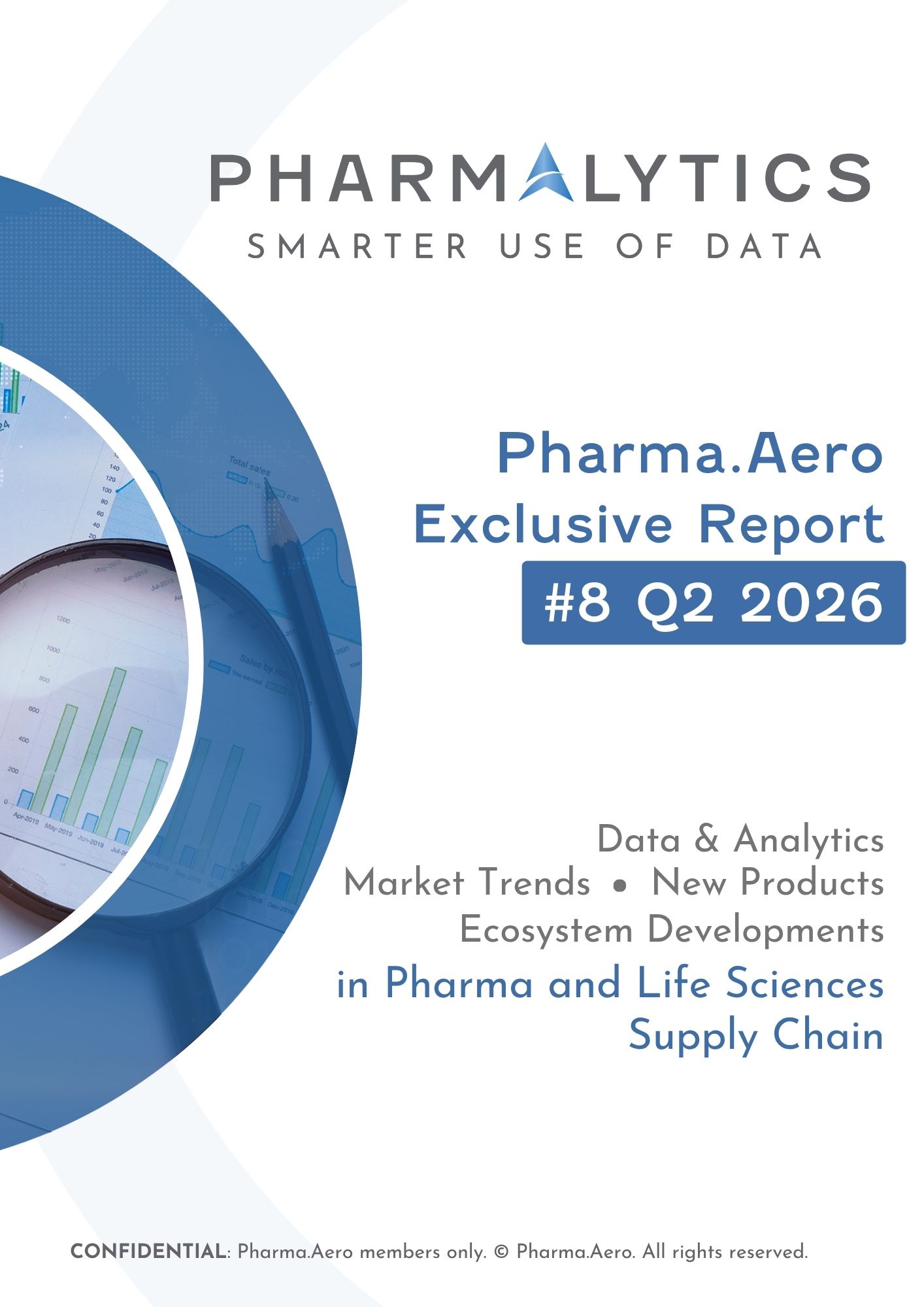 Pharmalytics Report 8 covering Q2 2026 on pharmaceutical logistics market trends by Pharma.Aero